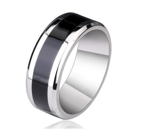 Black Diamond Ring, Mens Engagement Ring, Men's Black Wedding Band, Black  Diamond Engagement Ring for Men, Black Zirconium Ring, Black Ring - Etsy
