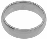 Men's Titanium Ring 6mm Wedding Band Engagement Women's Ring