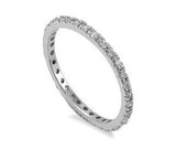 Elle Engagement Ring Eternity Wedding Band Womens Simulated Diamond 925 Sterling Silver CZ
